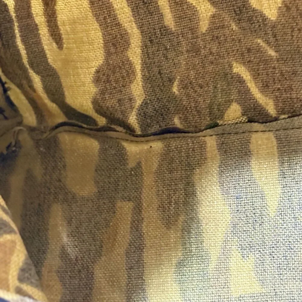 Vintage 80s 90s Rattlers Brand x Ducks Unlimited Tiger Stripe Camo Fanny Pack